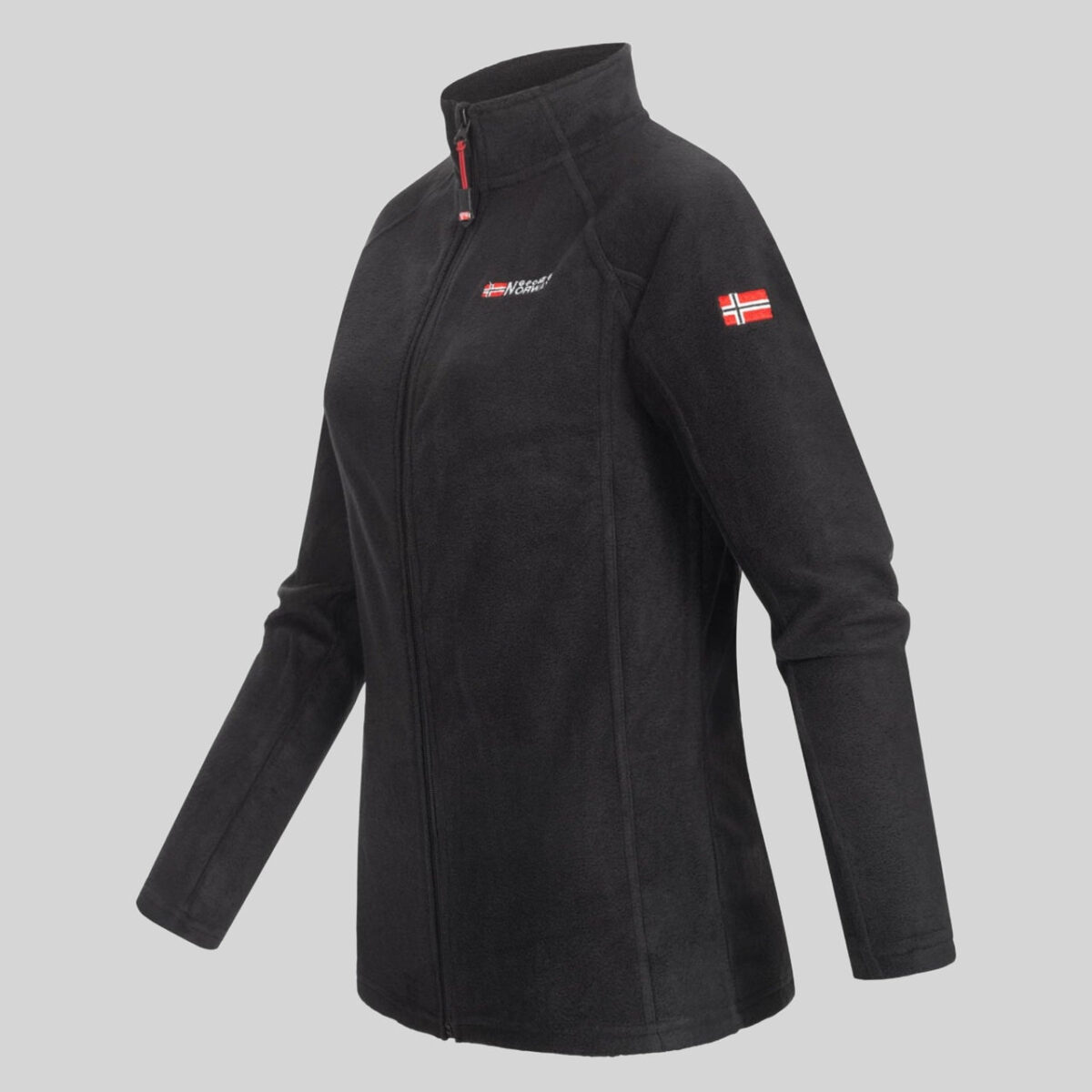 Veste polaire zippée femme noire – Geographical Norway
